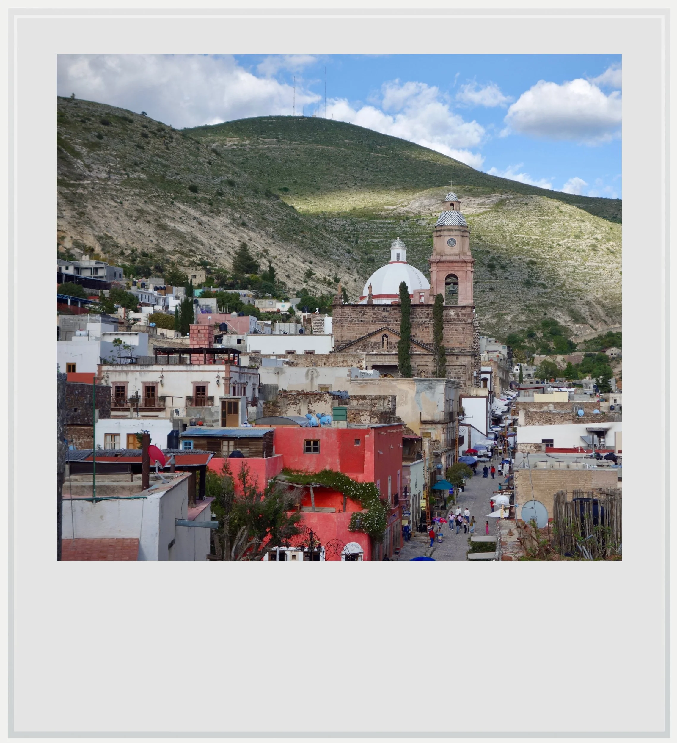 Tucked between mountains, this isolated former mining town in the